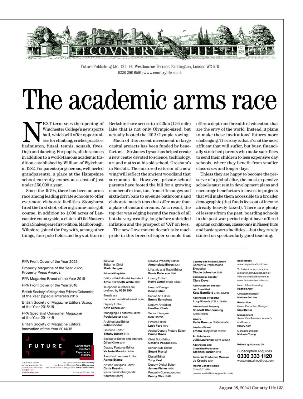 Country Life Preview Pages