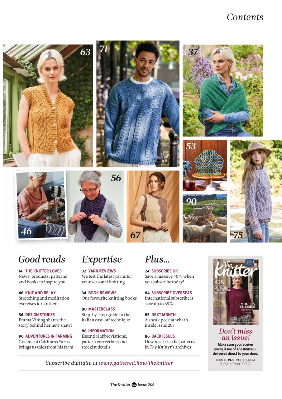 The Knitter Preview Pages