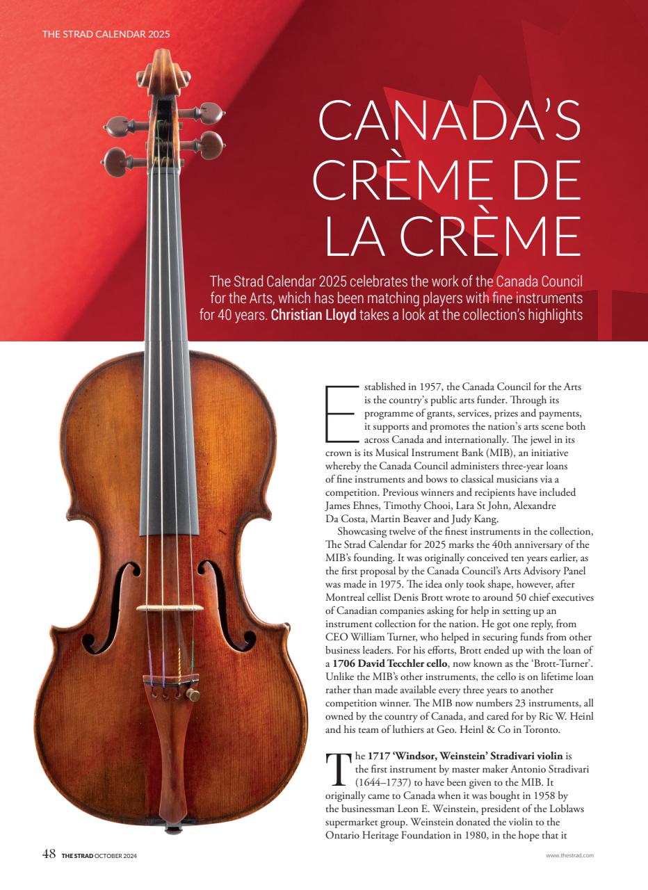 The Strad Preview Pages