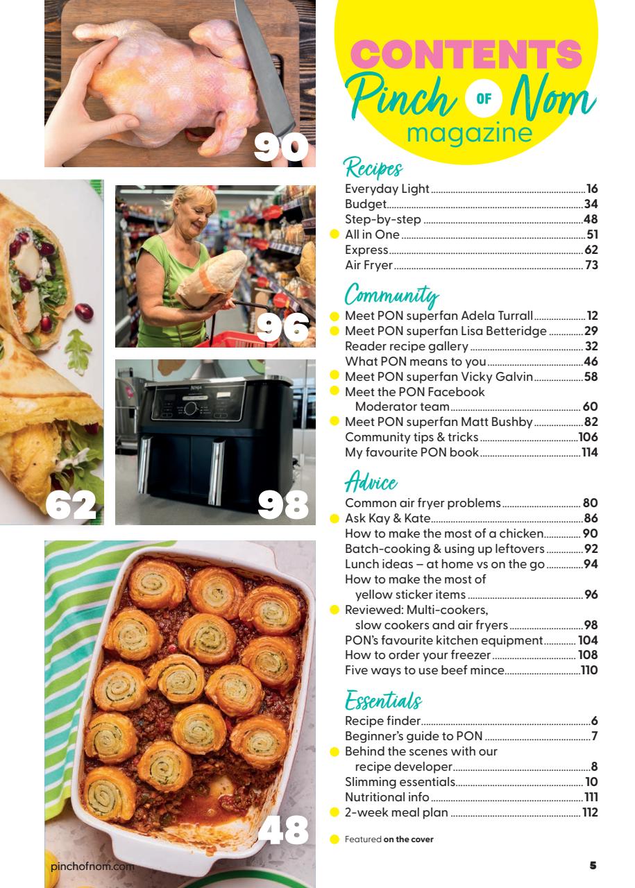 Healthy Eating Preview Pages