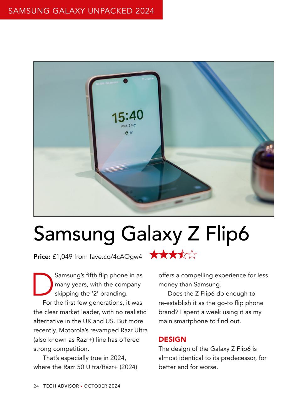 Tech Advisor Preview Pages