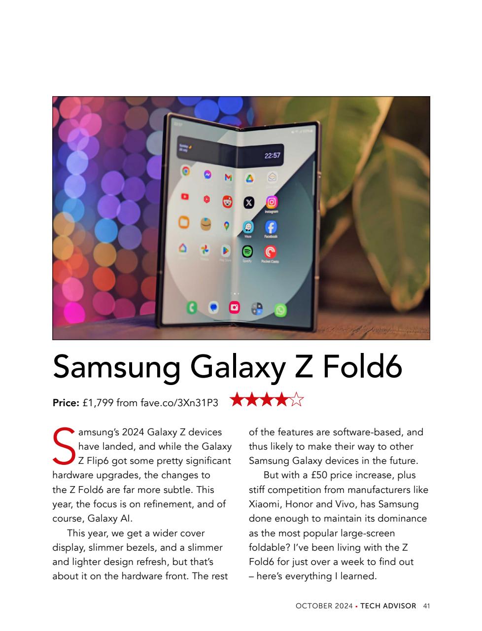 Tech Advisor Preview Pages