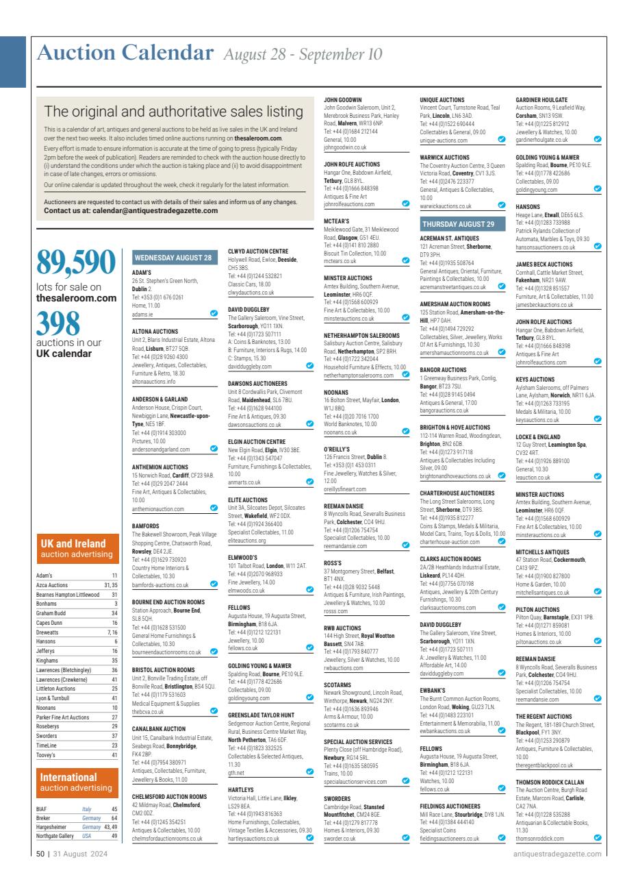 Antiques Trade Gazette Preview Pages