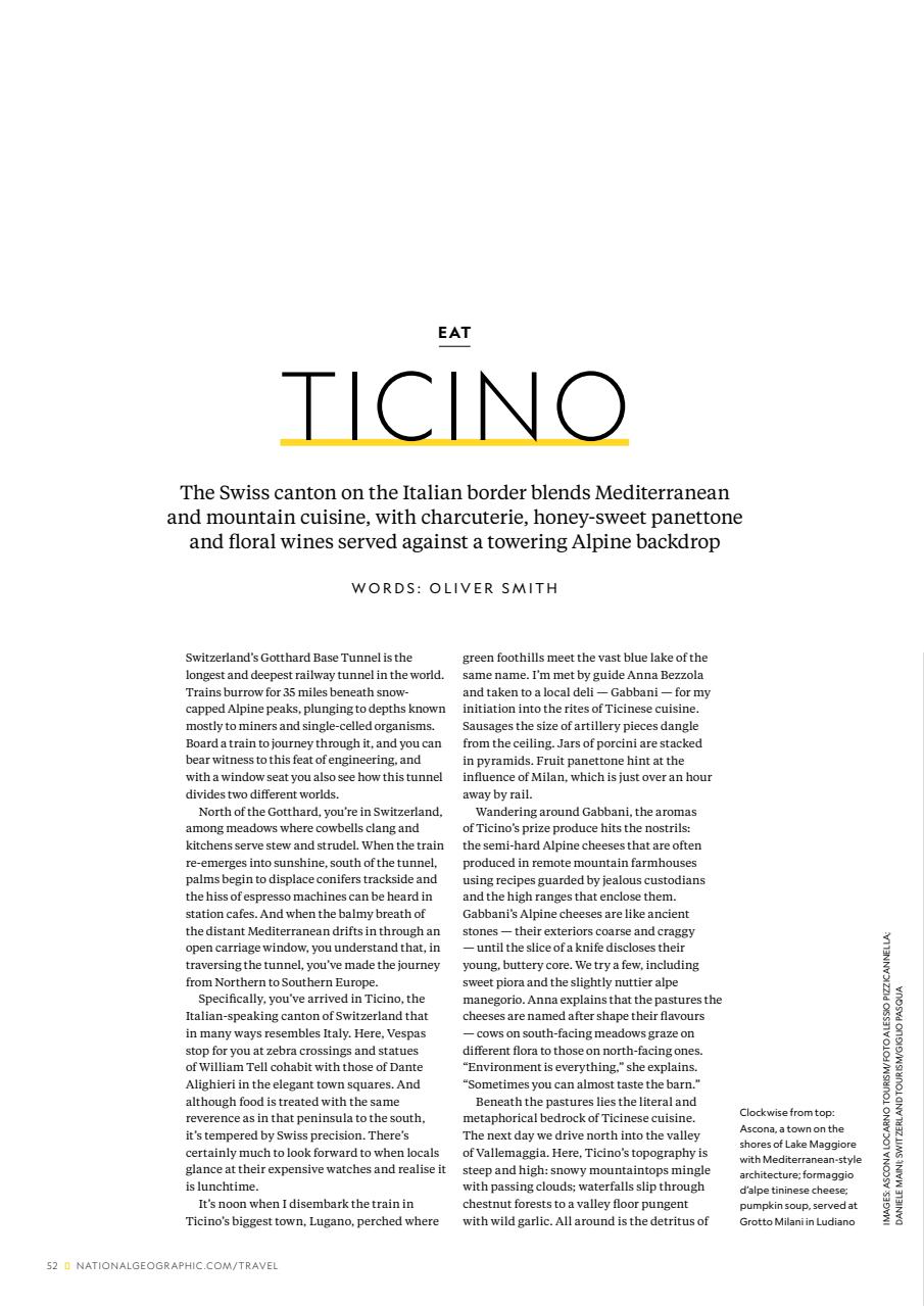 National Geographic Traveller UK Preview Pages