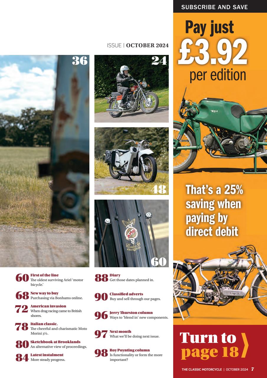 The Classic MotorCycle Preview Pages