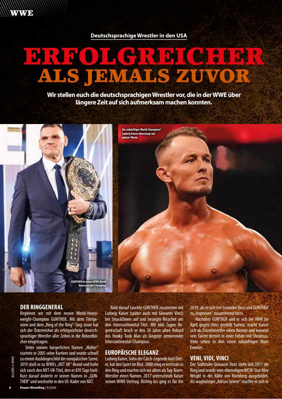 Power-Wrestling Preview Pages