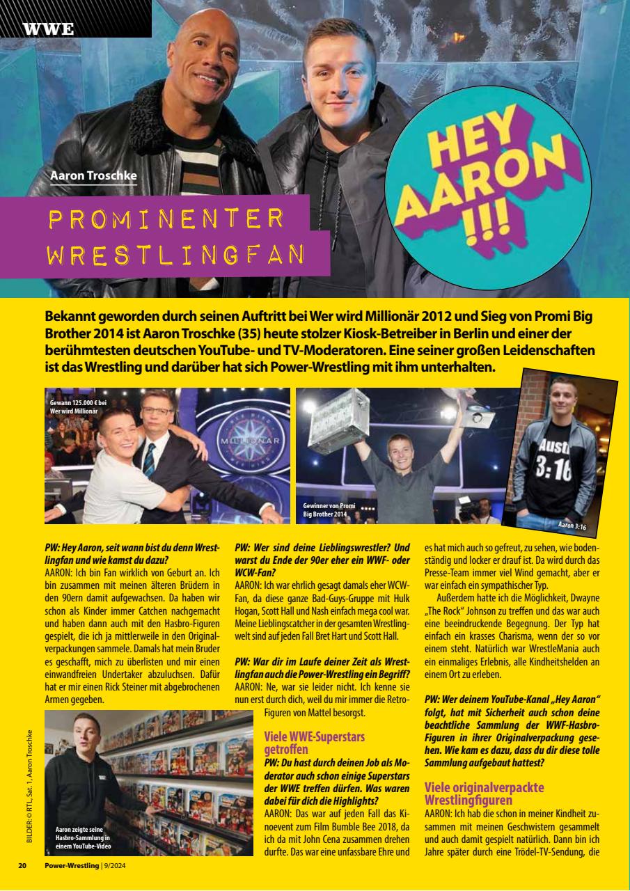 Power-Wrestling Preview Pages