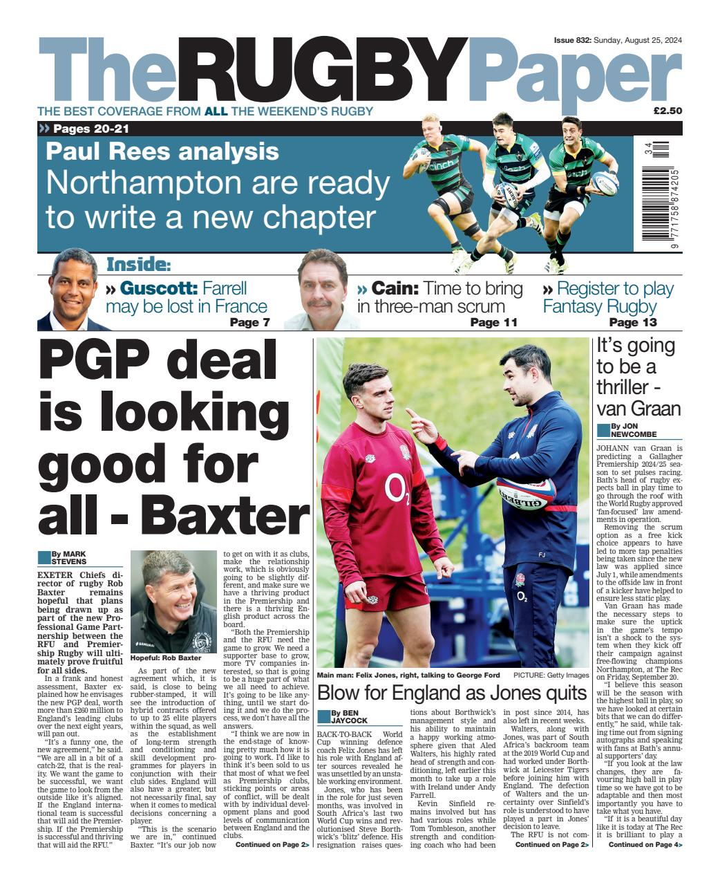 The Rugby Paper Preview Pages