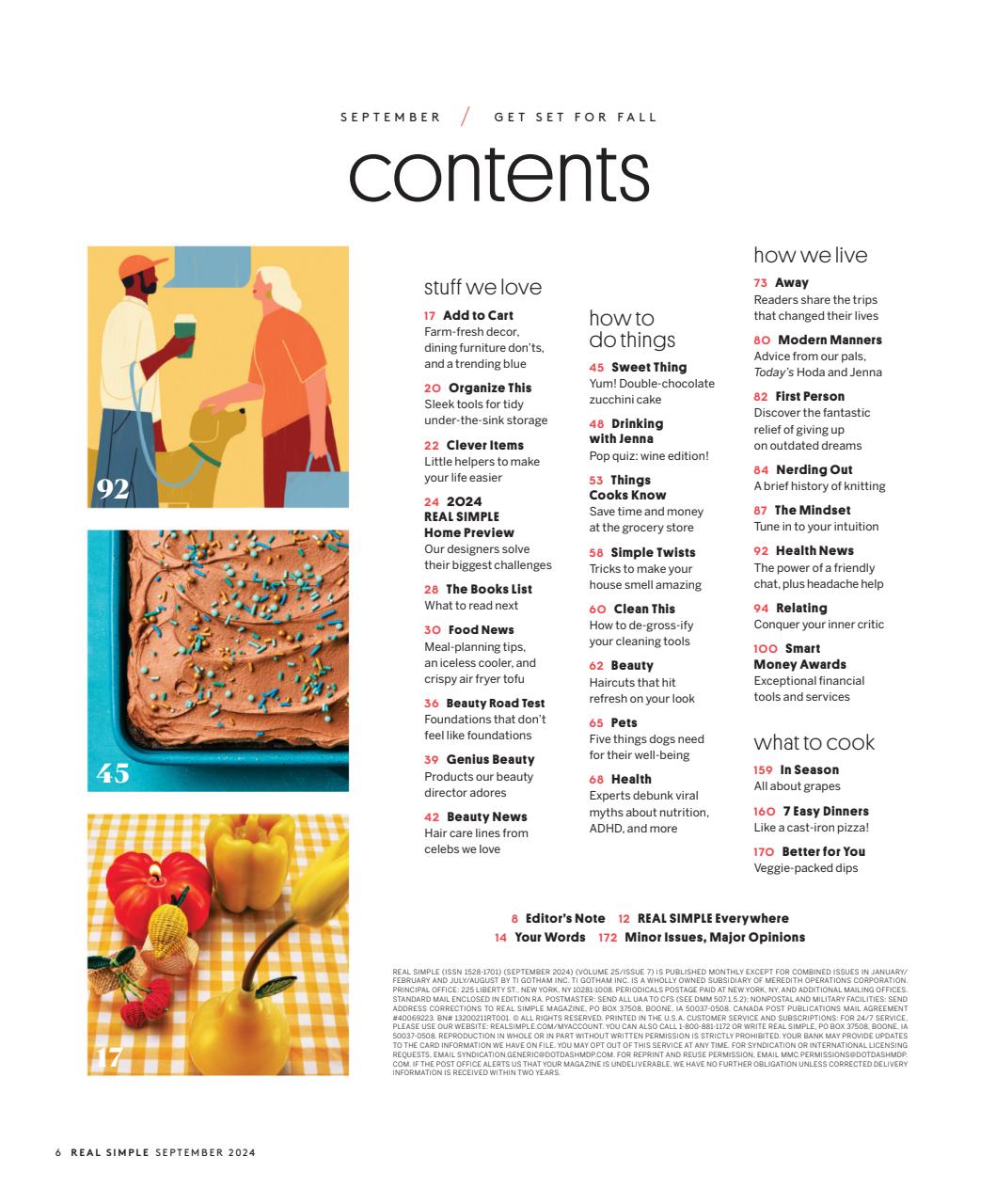 Real Simple Preview Pages