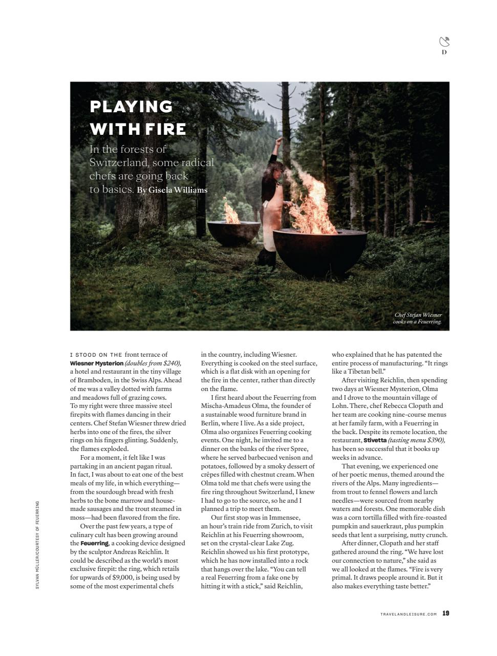 Travel + Leisure Preview Pages