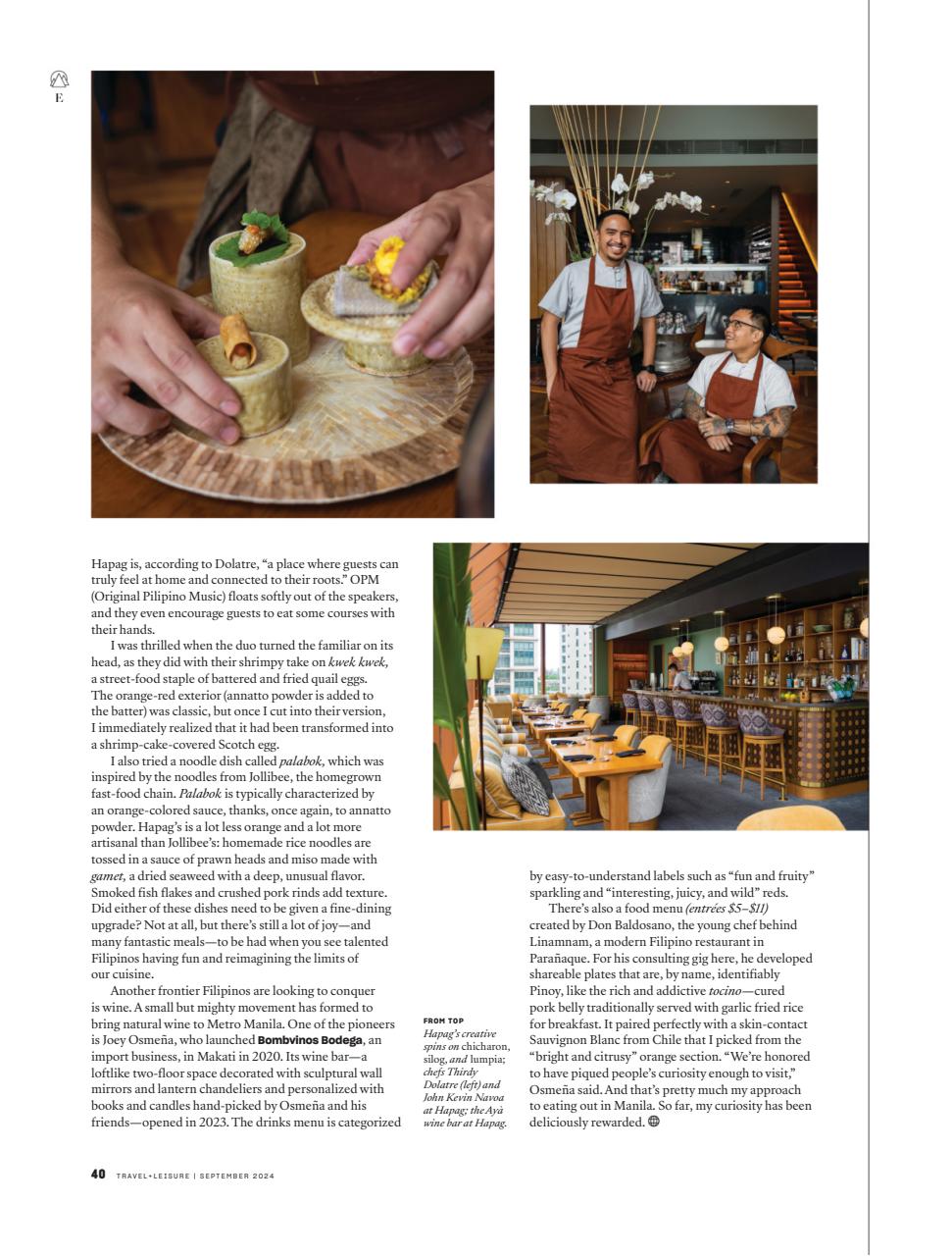 Travel + Leisure Preview Pages