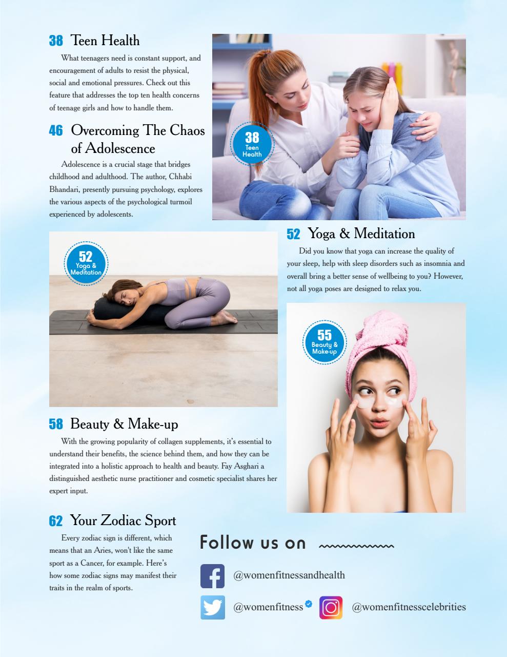 Women Fitness Preview Pages