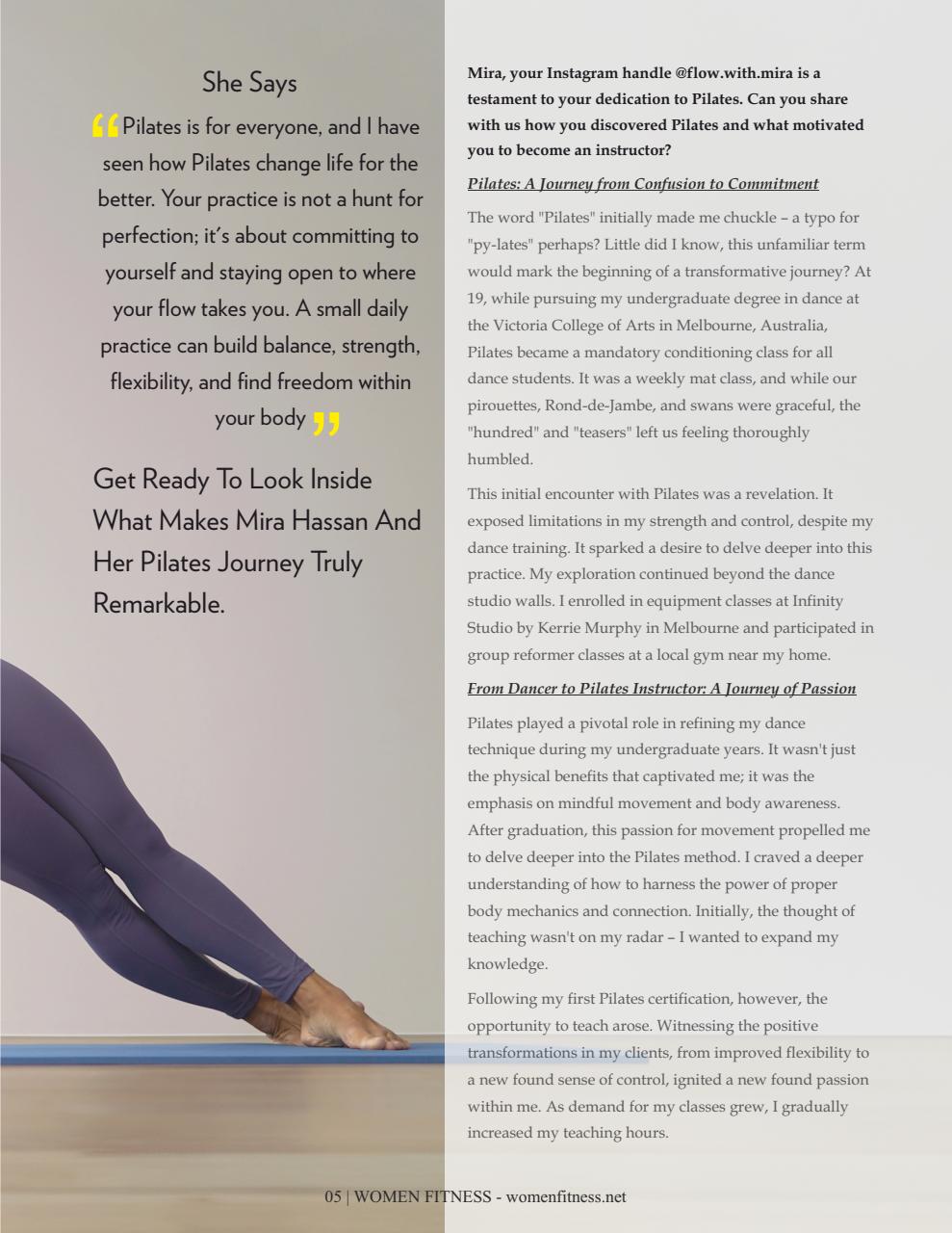 Women Fitness Preview Pages