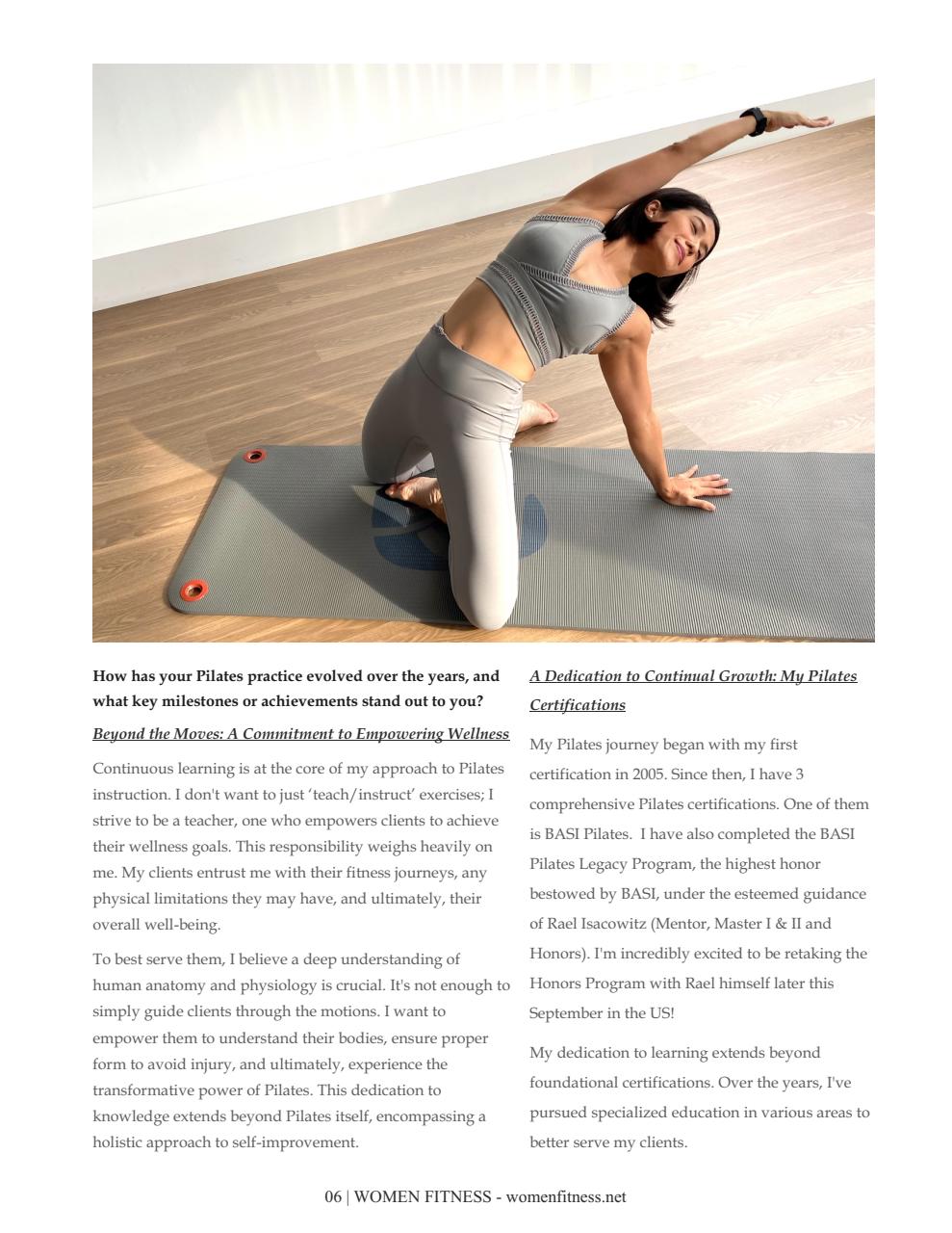 Women Fitness Preview Pages