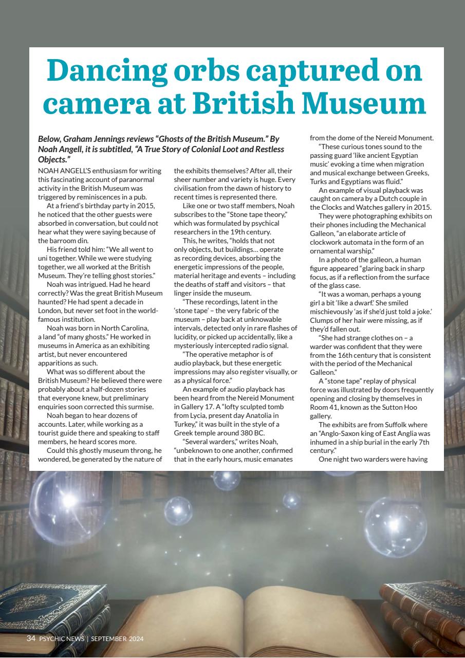 Psychic News Preview Pages