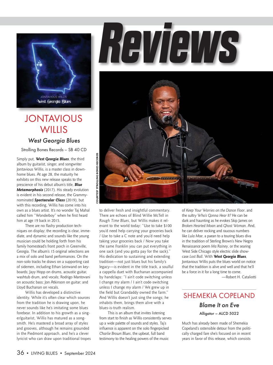 Living Blues Preview Pages