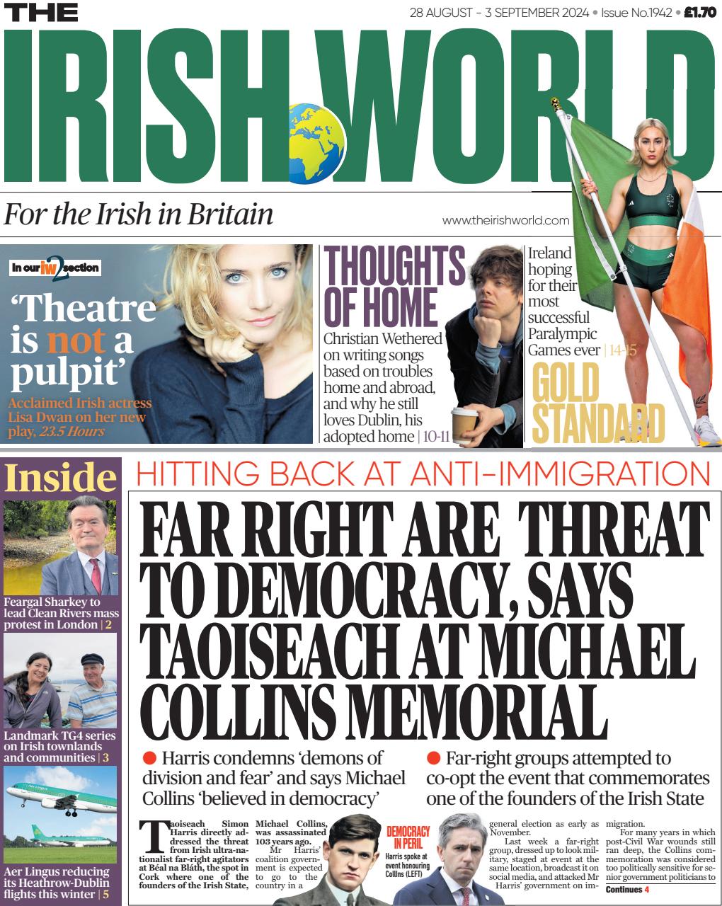 Irish World Preview Pages