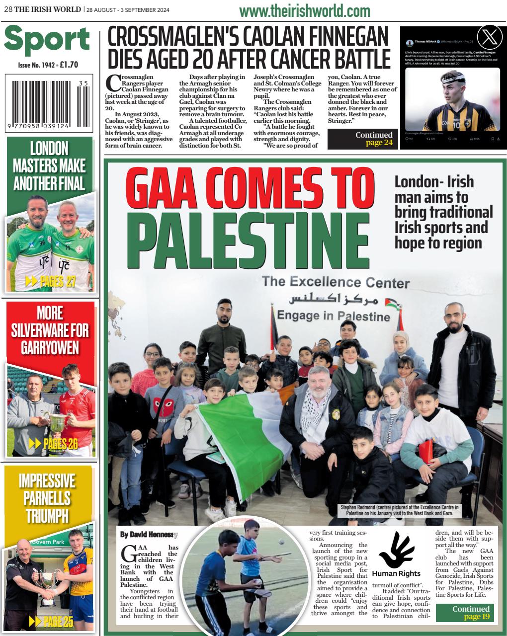 Irish World Preview Pages