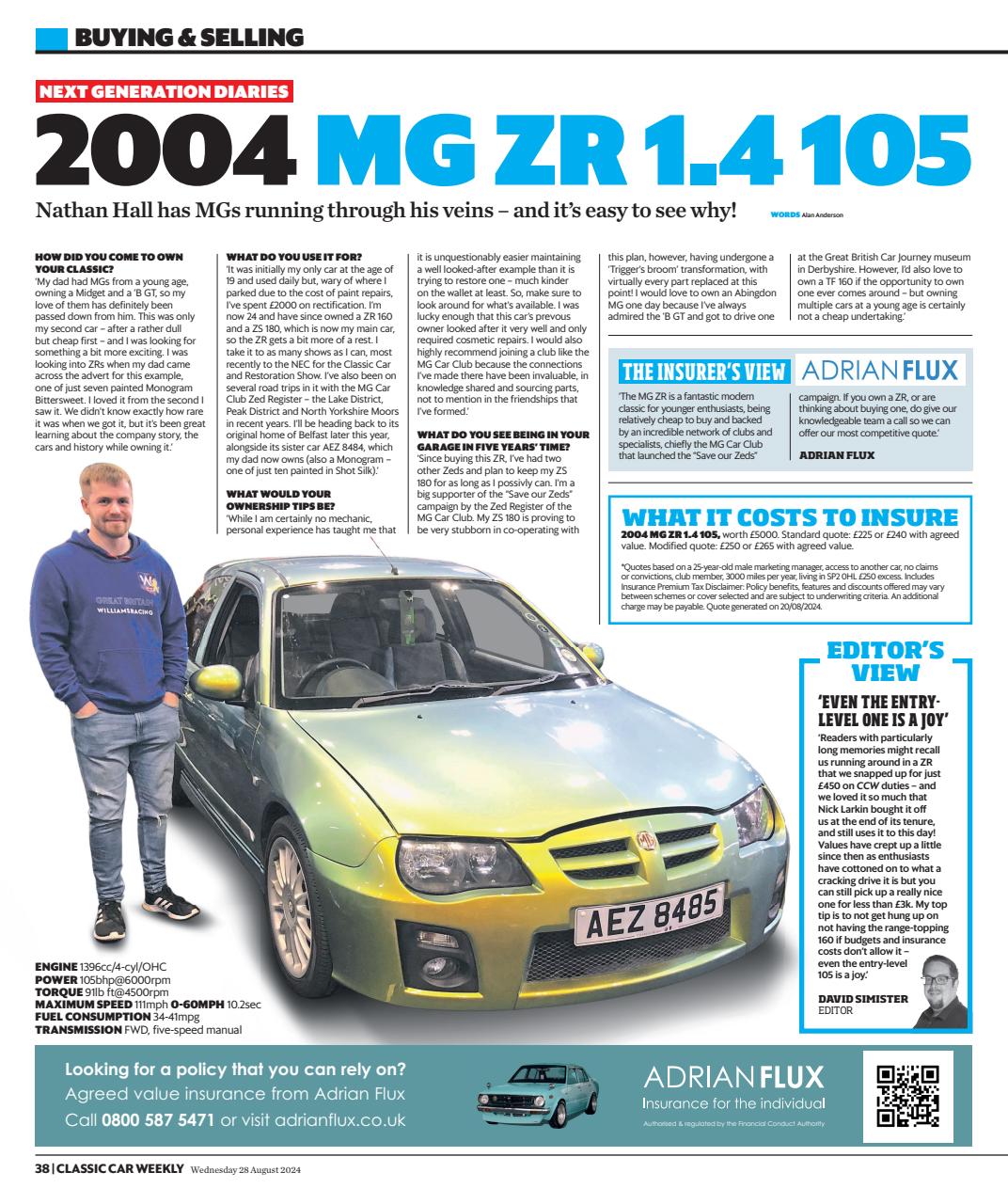 Classic Car Weekly Preview Pages