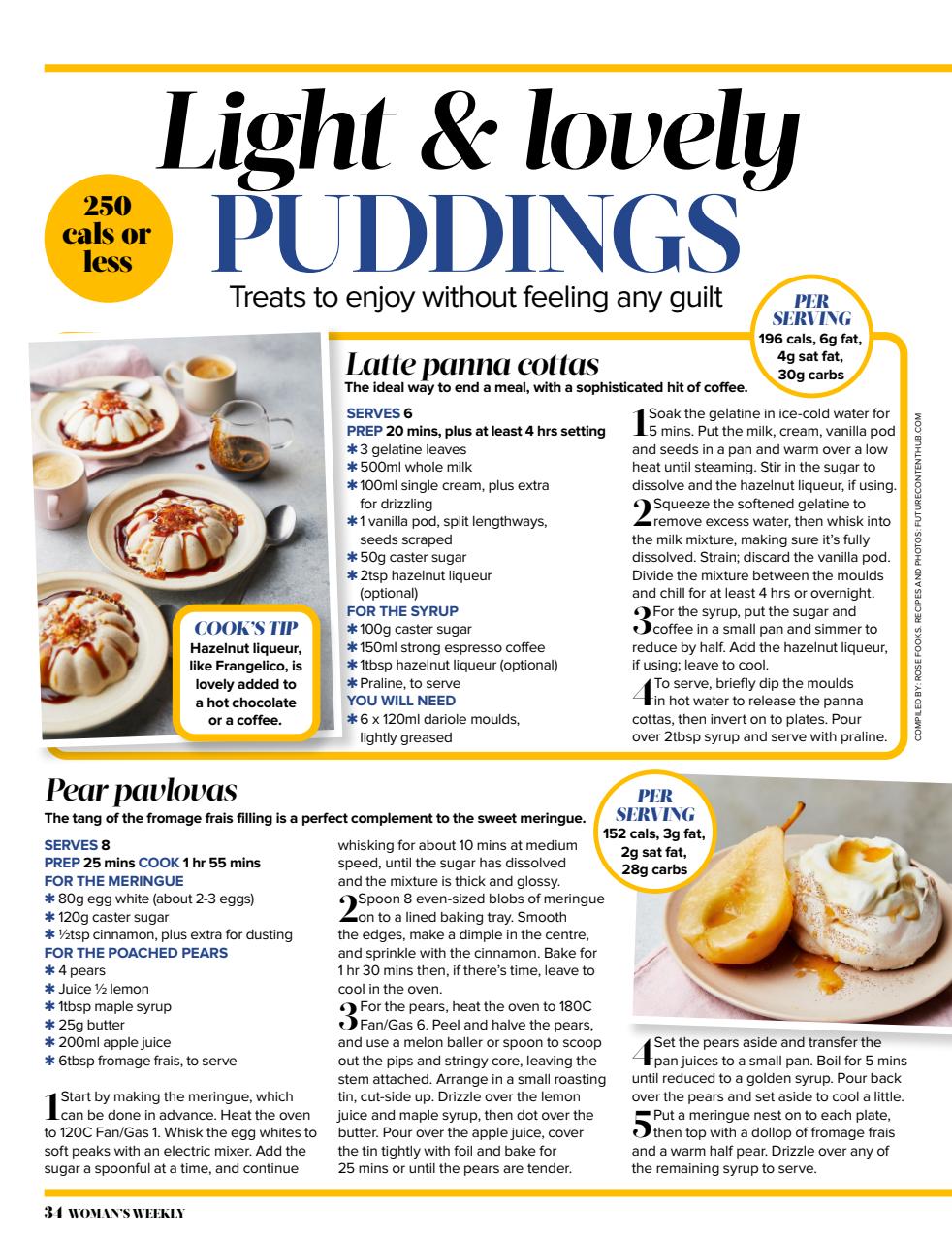 Woman's Weekly Preview Pages