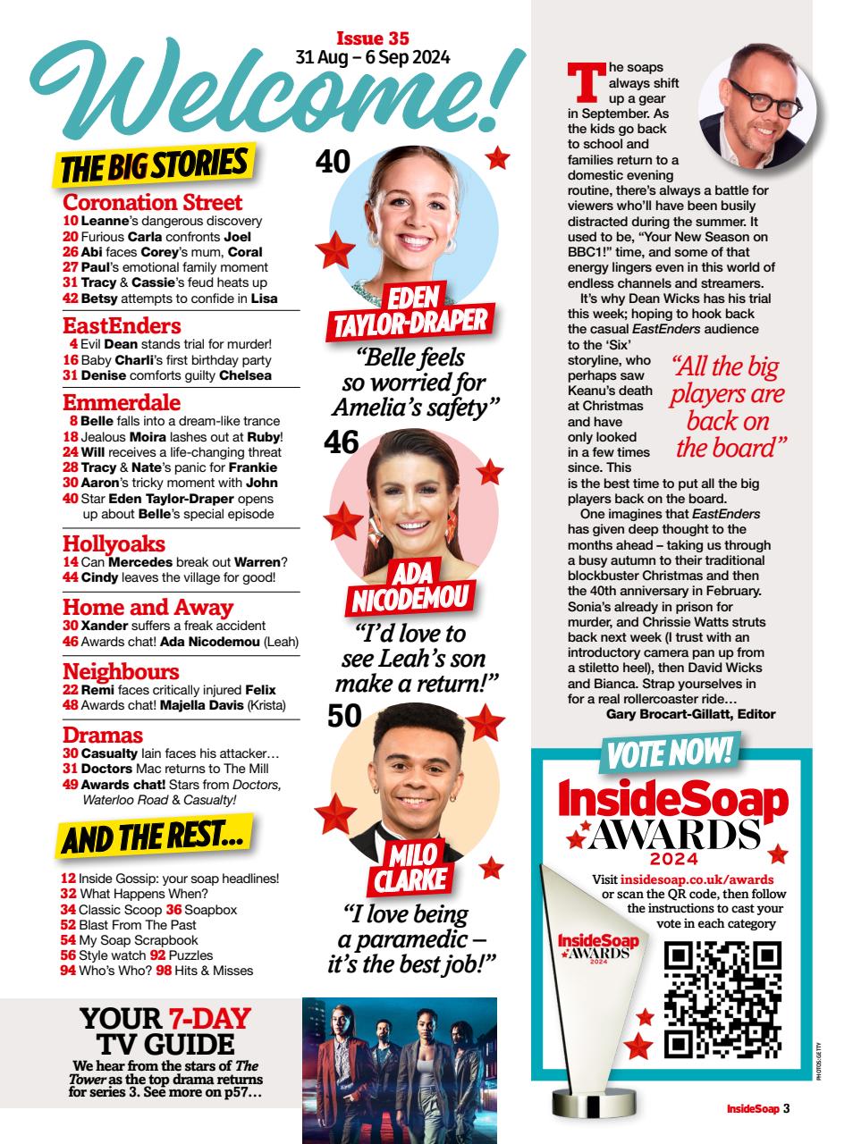 Inside Soap Preview Pages