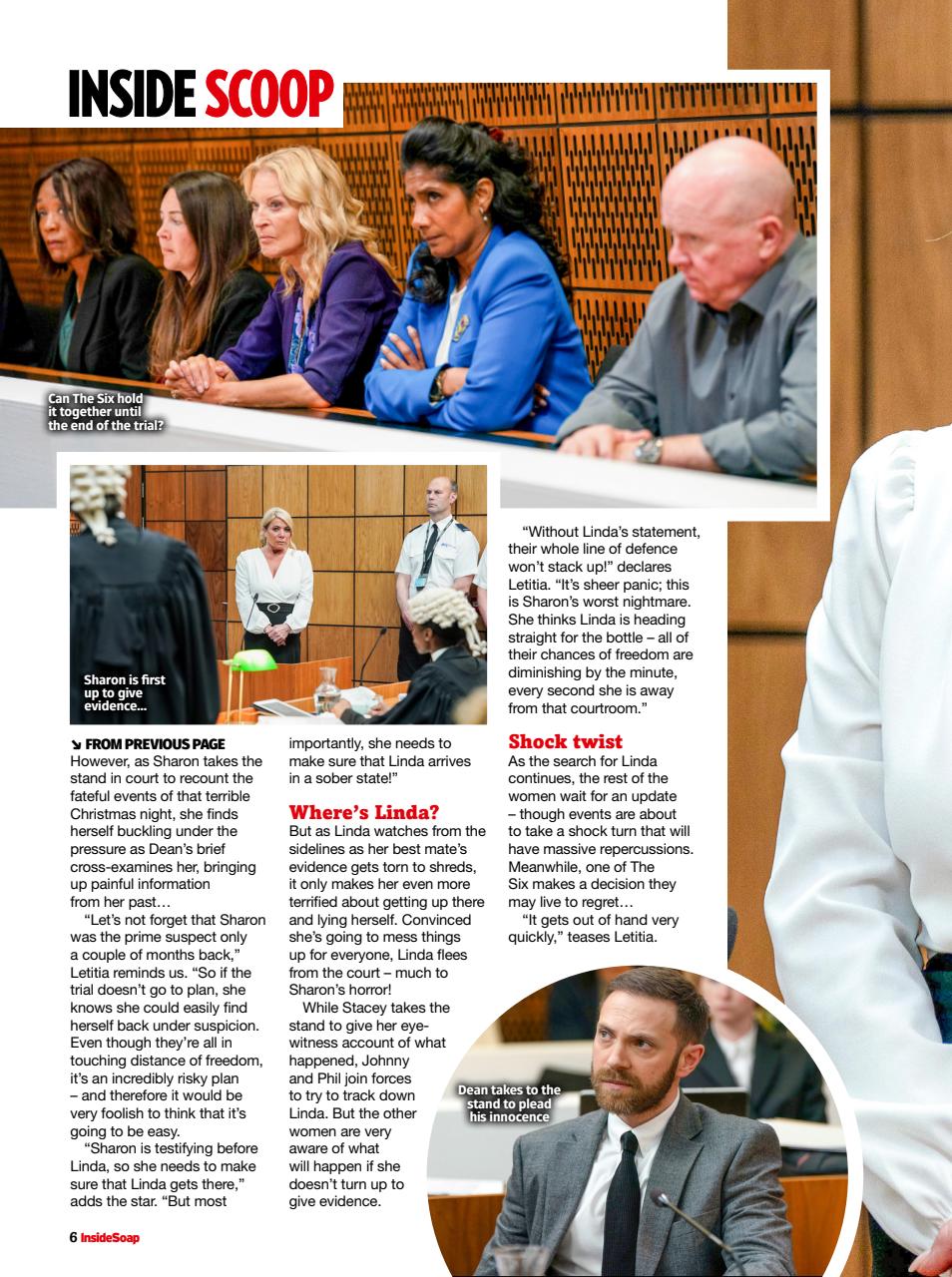 Inside Soap Preview Pages