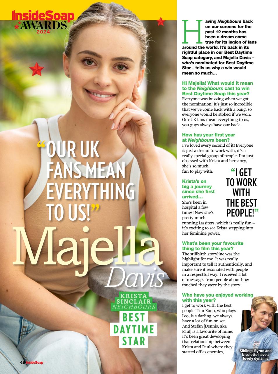 Inside Soap Preview Pages