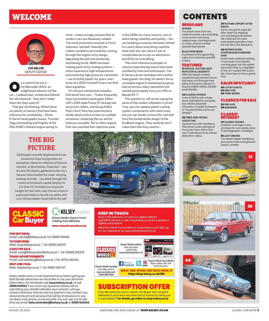 Classic Car Buyer Preview Pages