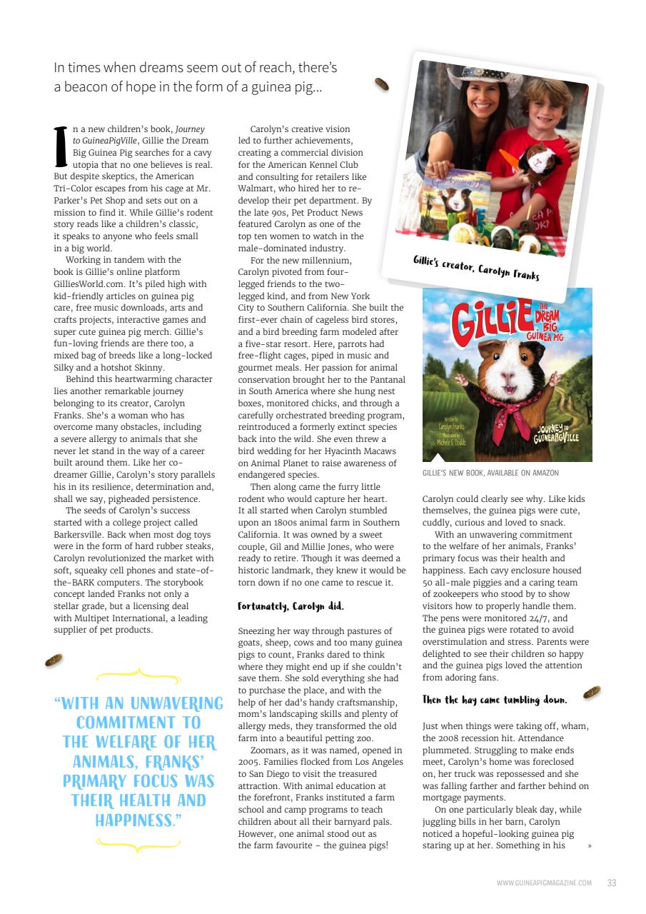 Guinea Pig Magazine Preview Pages