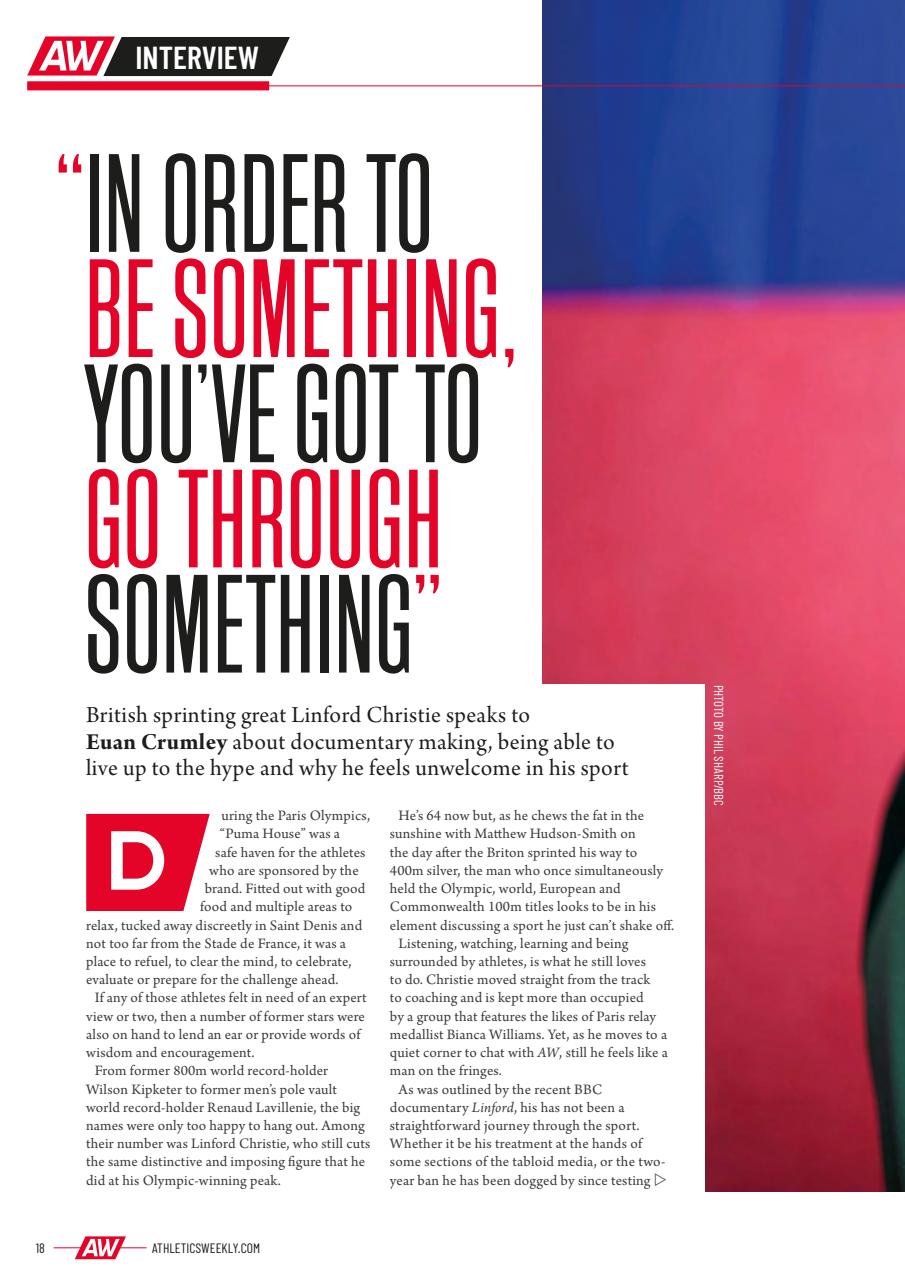AW – Athletics Weekly Magazine Preview Pages