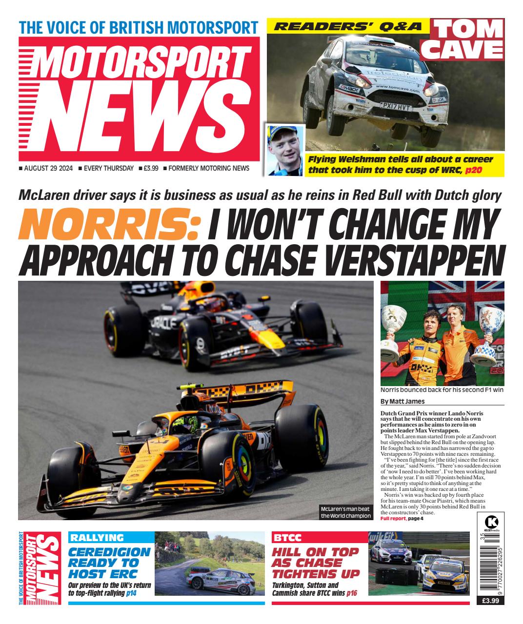 Motorsport News Preview Pages