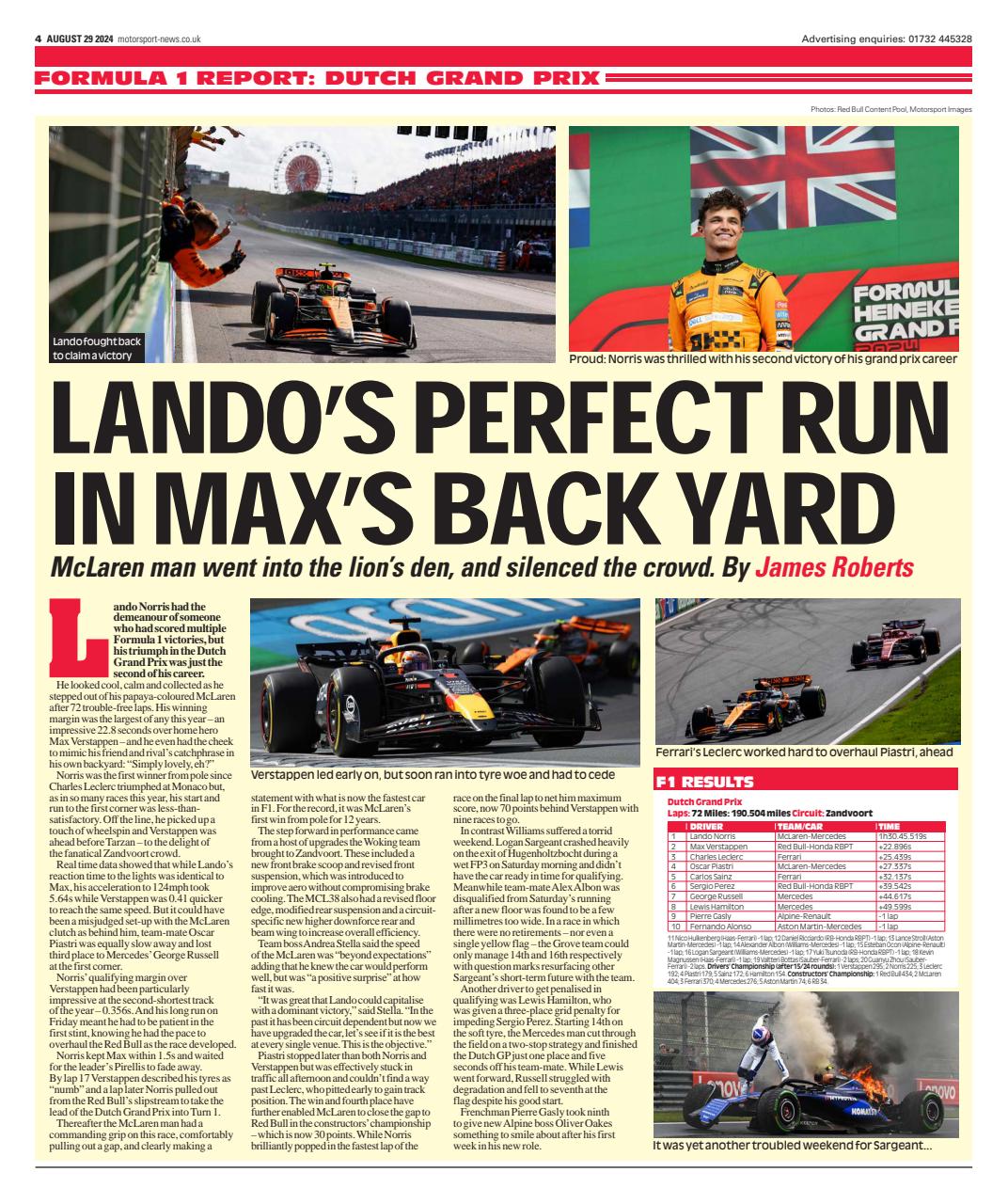 Motorsport News Preview Pages