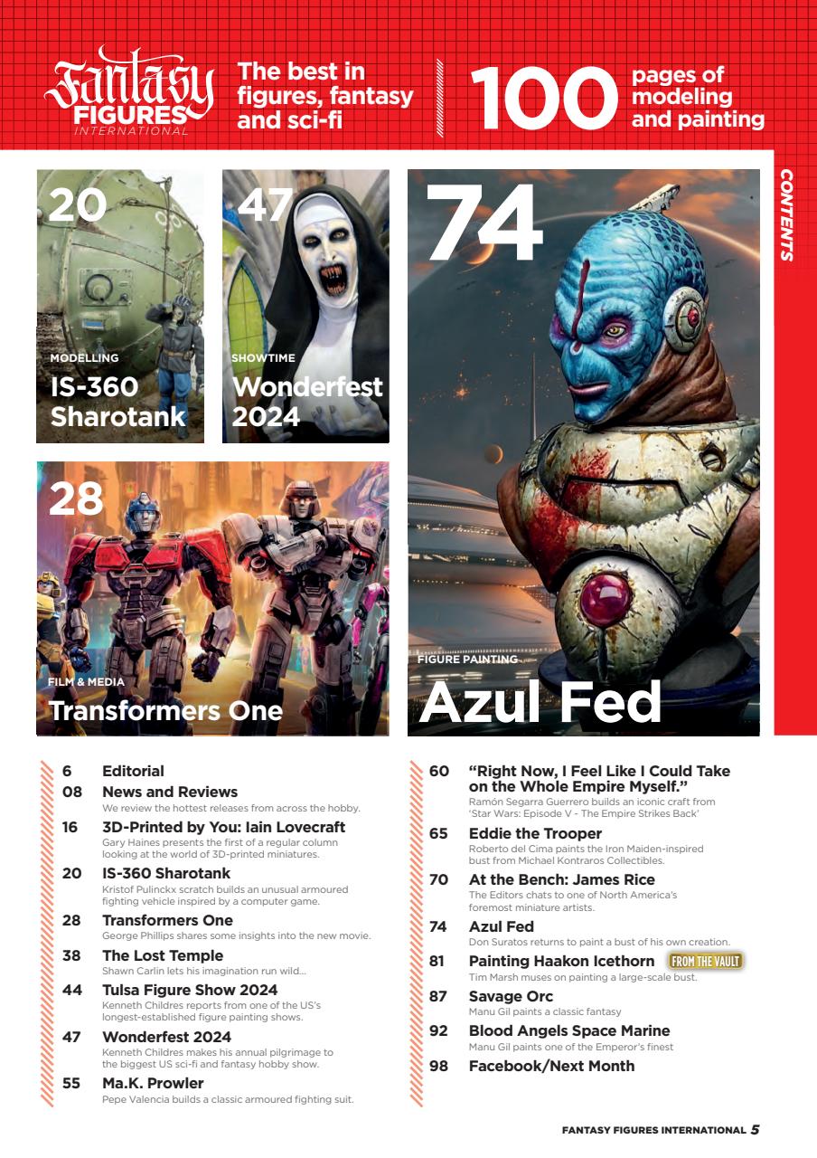 Fantasy Figures International Preview Pages