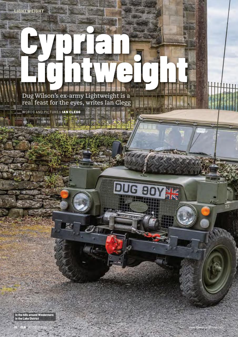Classic Land Rover Magazine Preview Pages