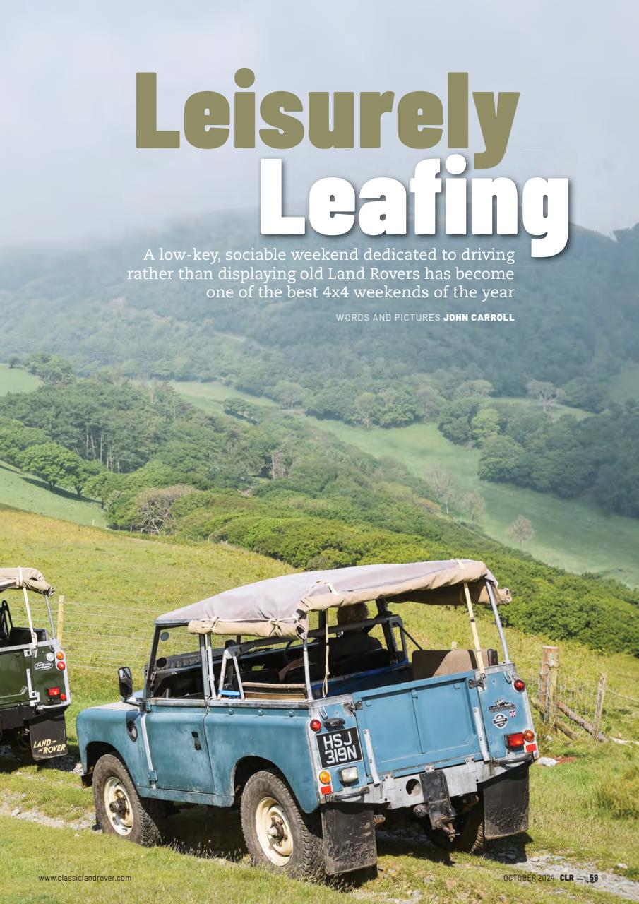 Classic Land Rover Magazine Preview Pages