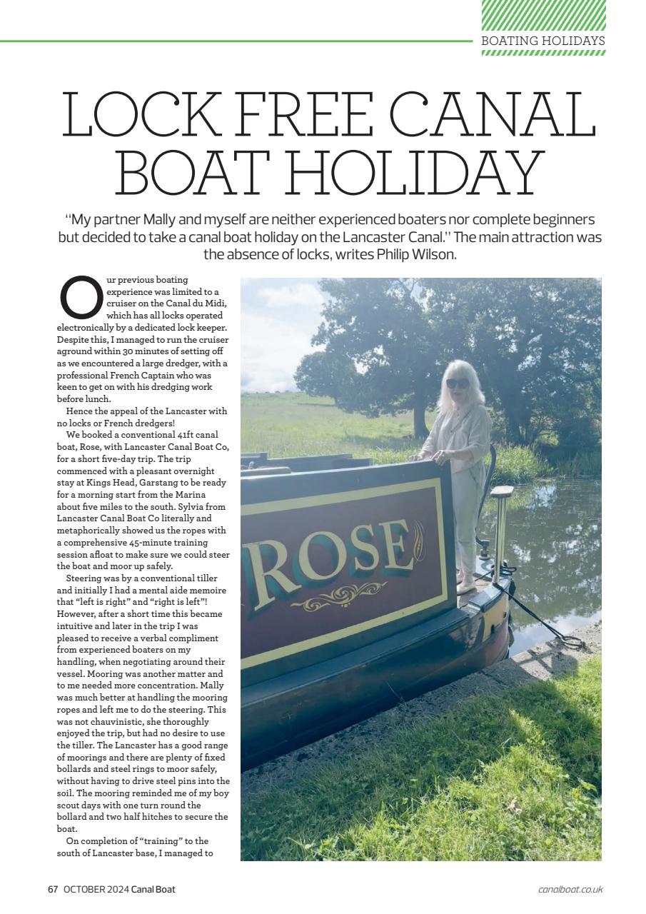 Canal Boat Preview Pages
