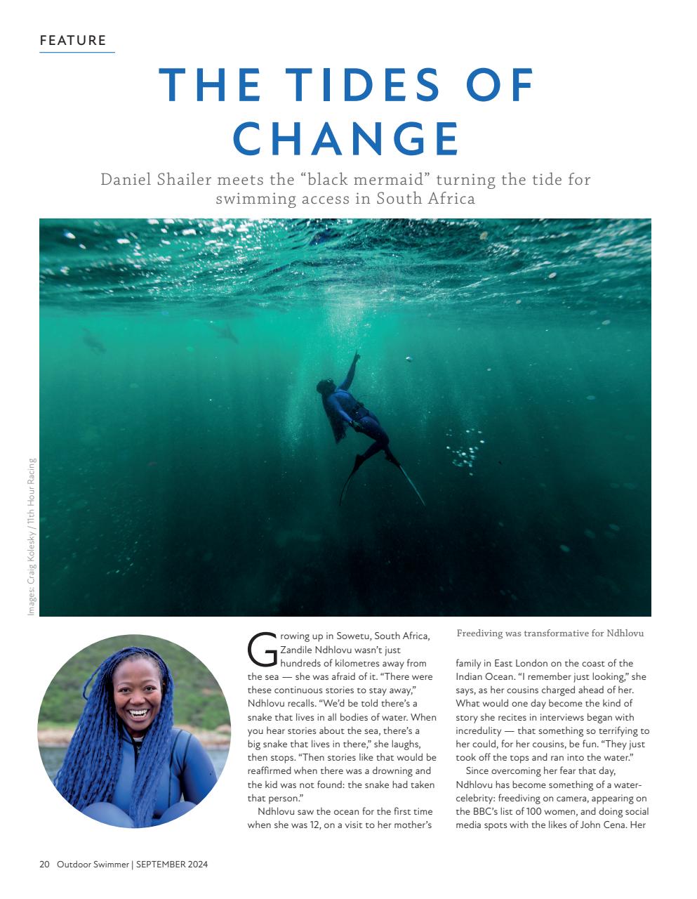 Outdoor Swimmer Preview Pages