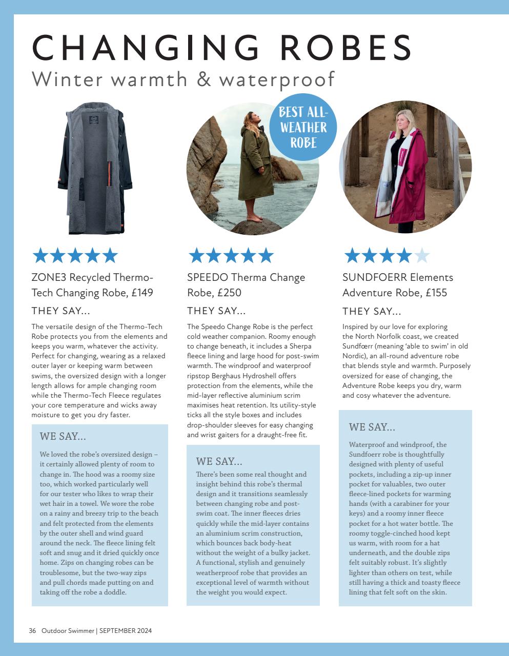 Outdoor Swimmer Preview Pages