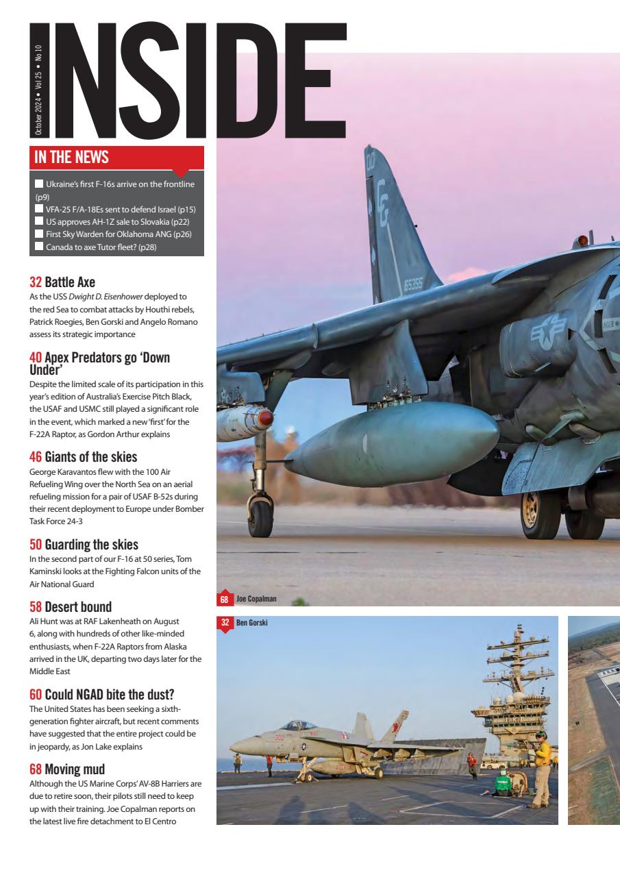 Combat Aircraft Journal Preview Pages