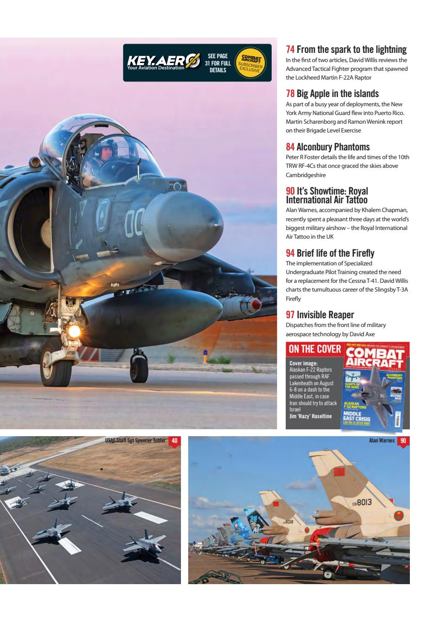 Combat Aircraft Journal Preview Pages