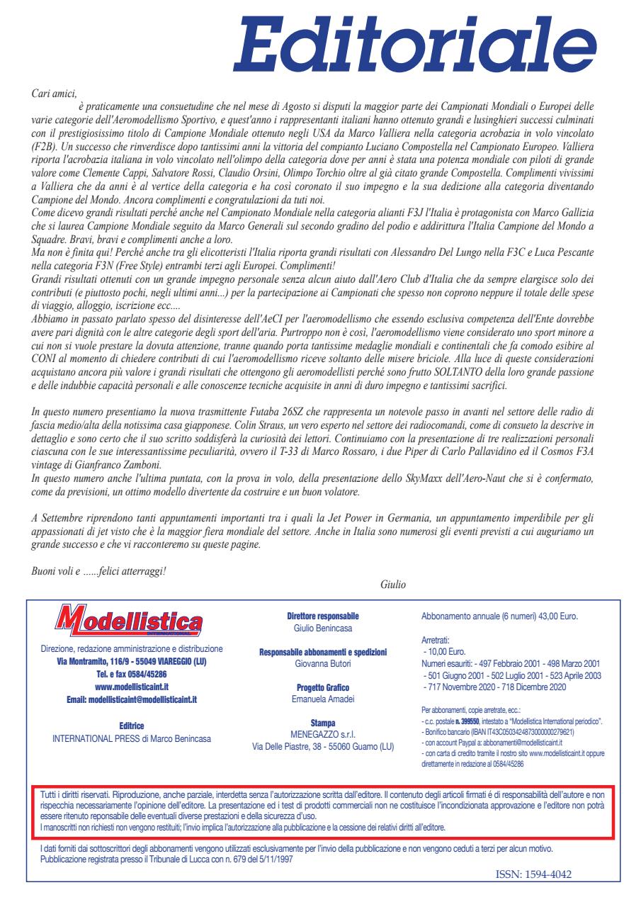 Modellistica International Preview Pages