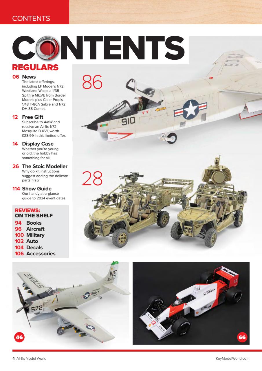 Airfix Model World Preview Pages