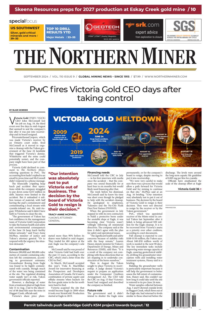 The Northern Miner Preview Pages