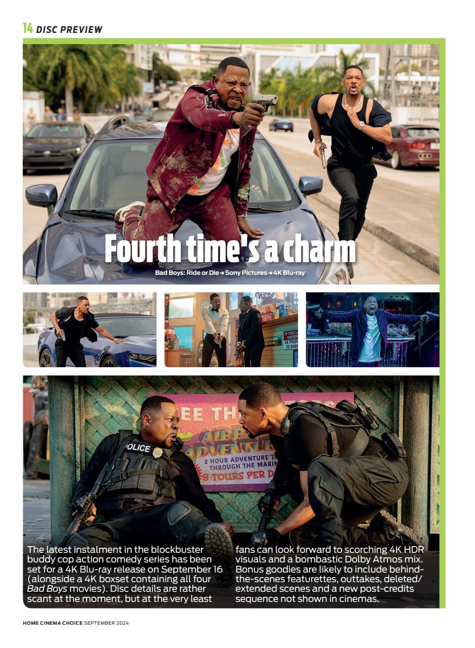 Home Cinema Choice Preview Pages