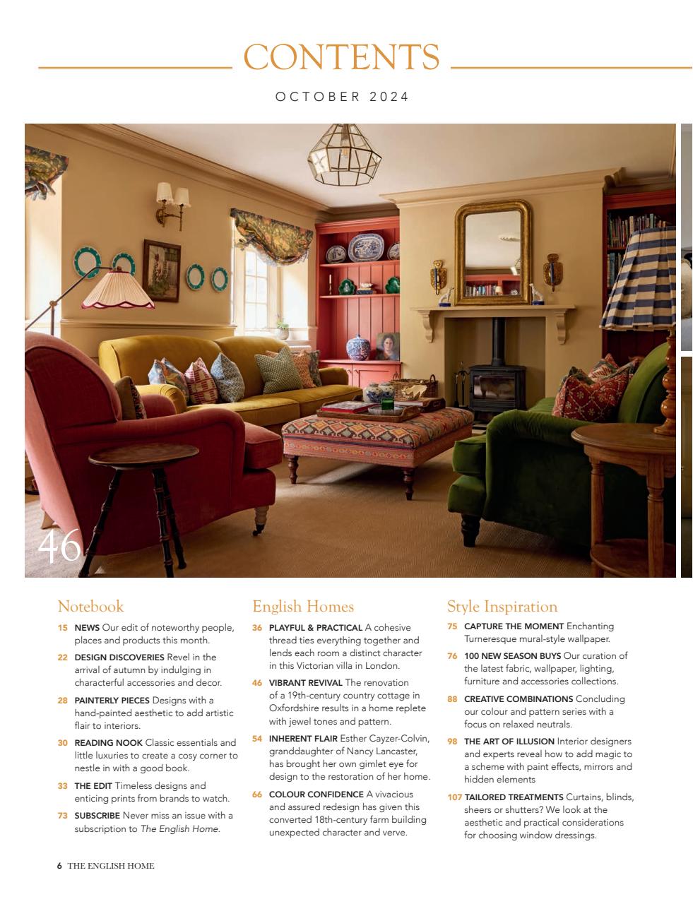 The English Home Preview Pages