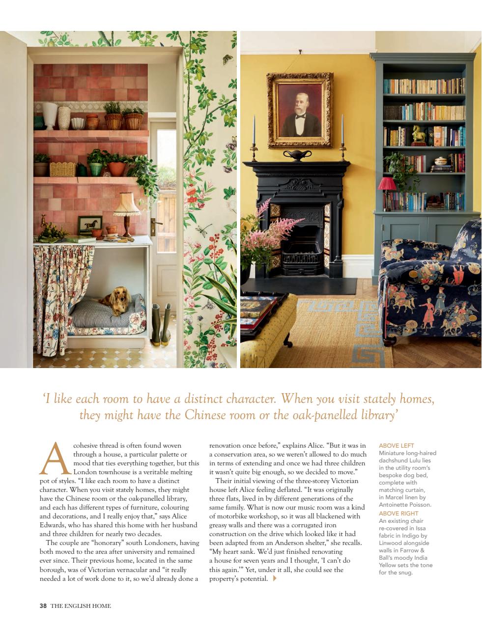 The English Home Preview Pages