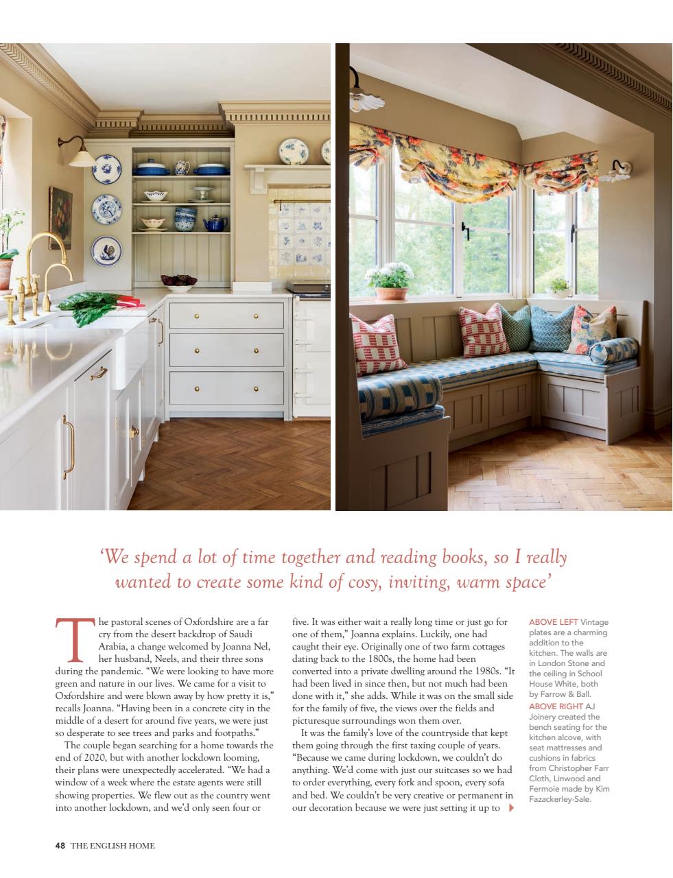 The English Home Preview Pages
