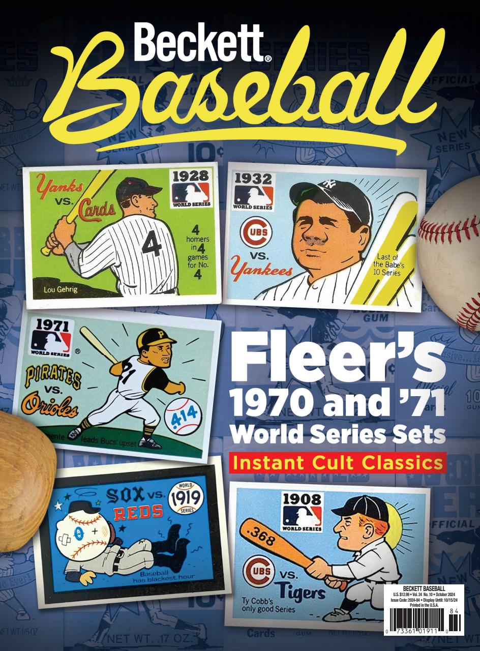 Beckett Baseball Magazine Preview Pages