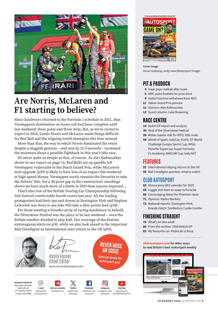 Autosport Preview Pages