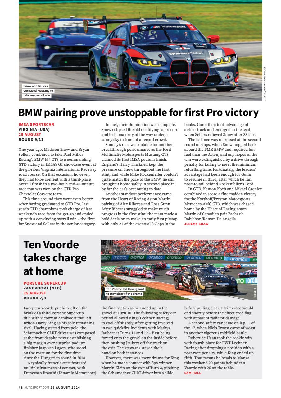 Autosport Preview Pages